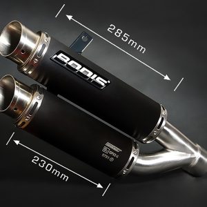 Bodis Auspuff GPX2-S Yamaha FZ1 2006-2016 Edelstahl/Schwarz